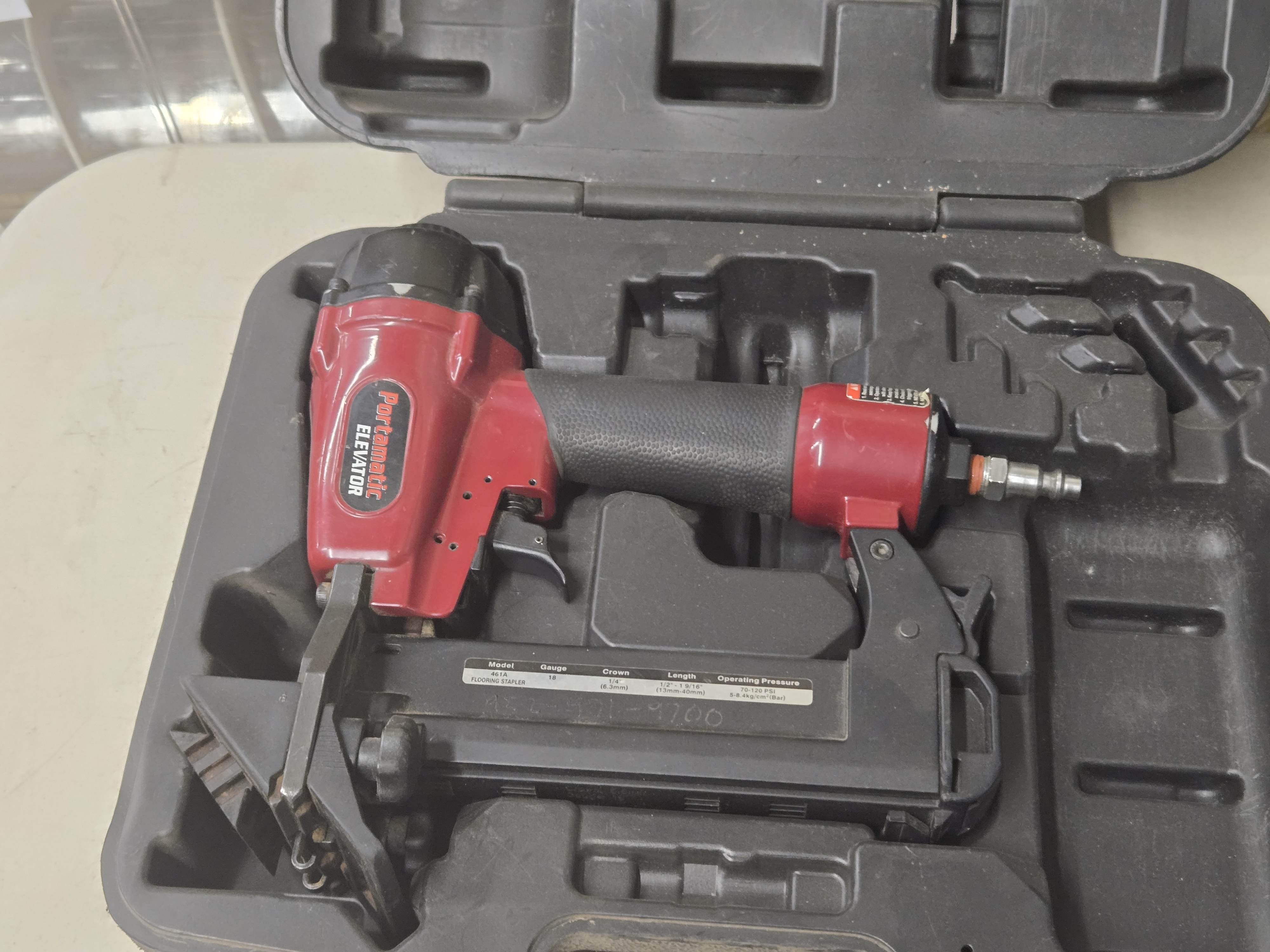 Portamatic Pneumatic Flooring Stapler
