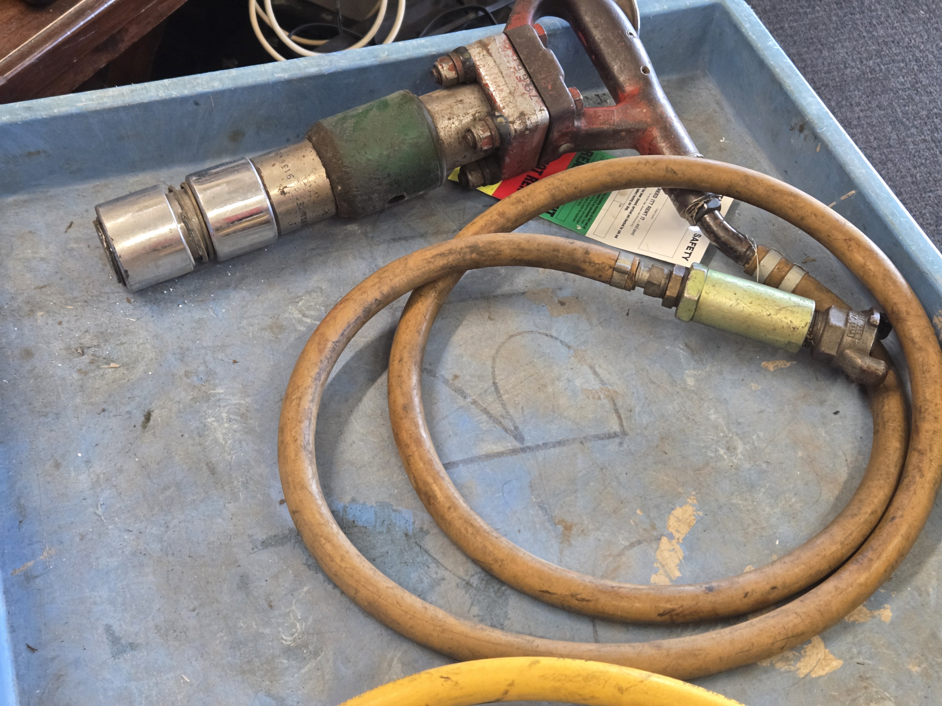 Sullair Pneumatic Chipping Hammer
