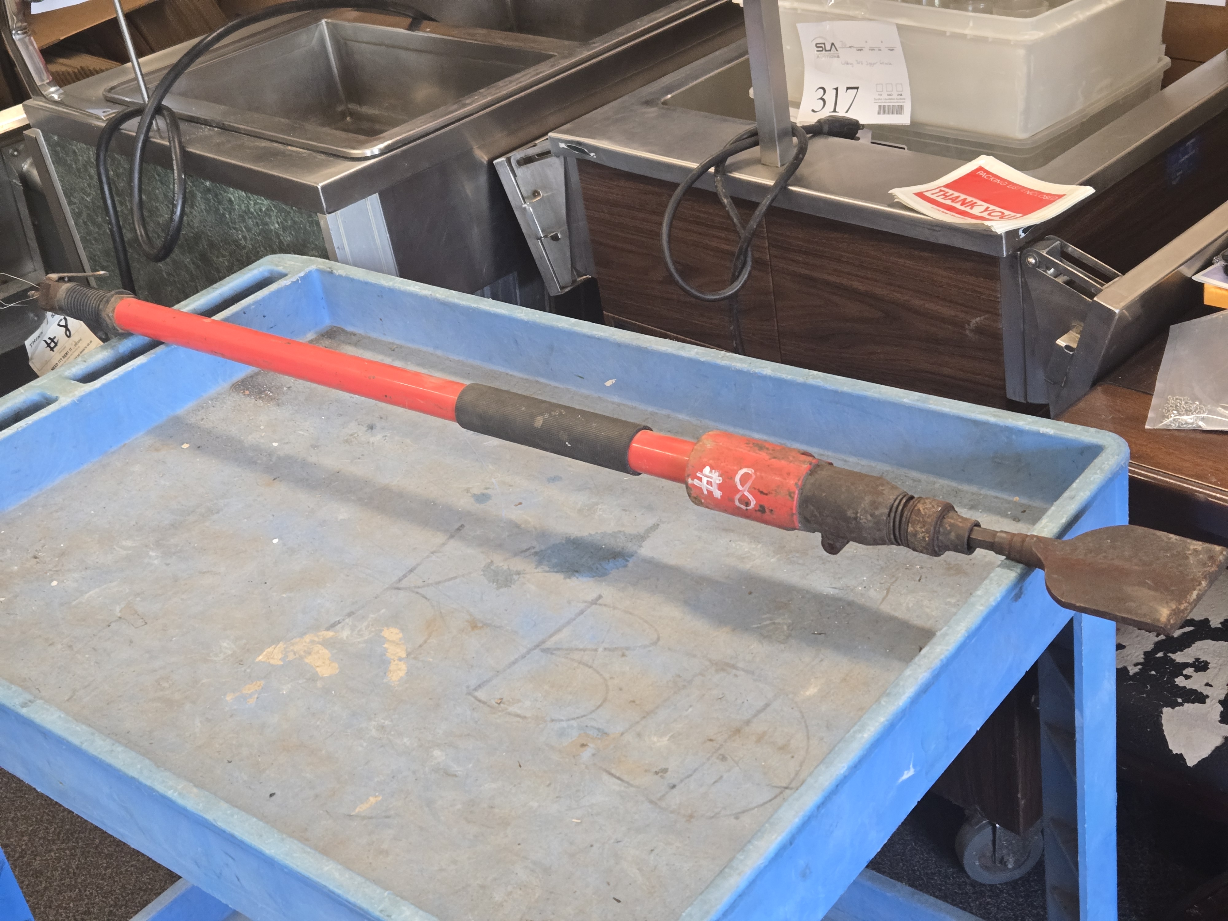 Pneumatic Long Reach Scaler