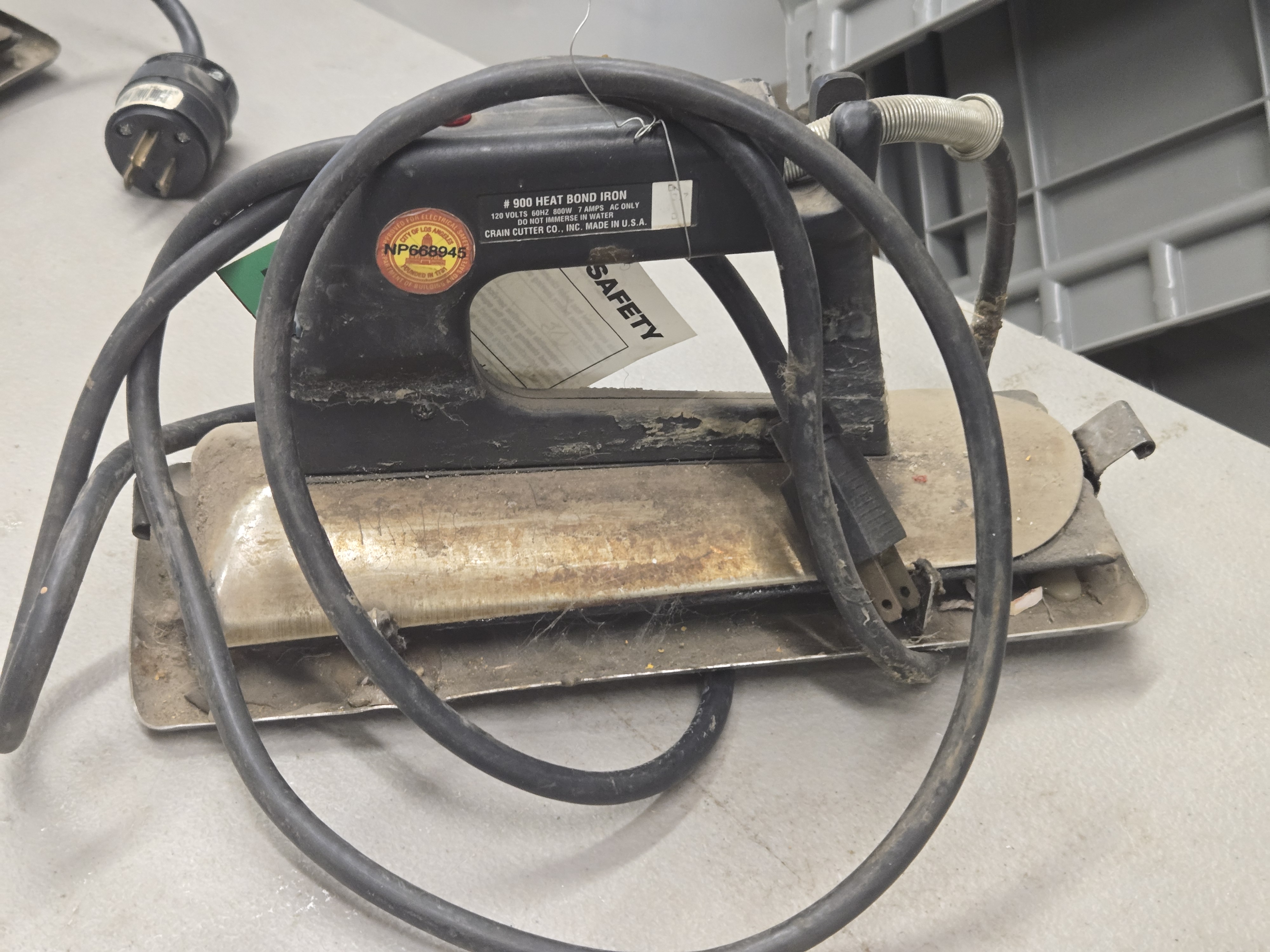 Carpet Seaming Iron