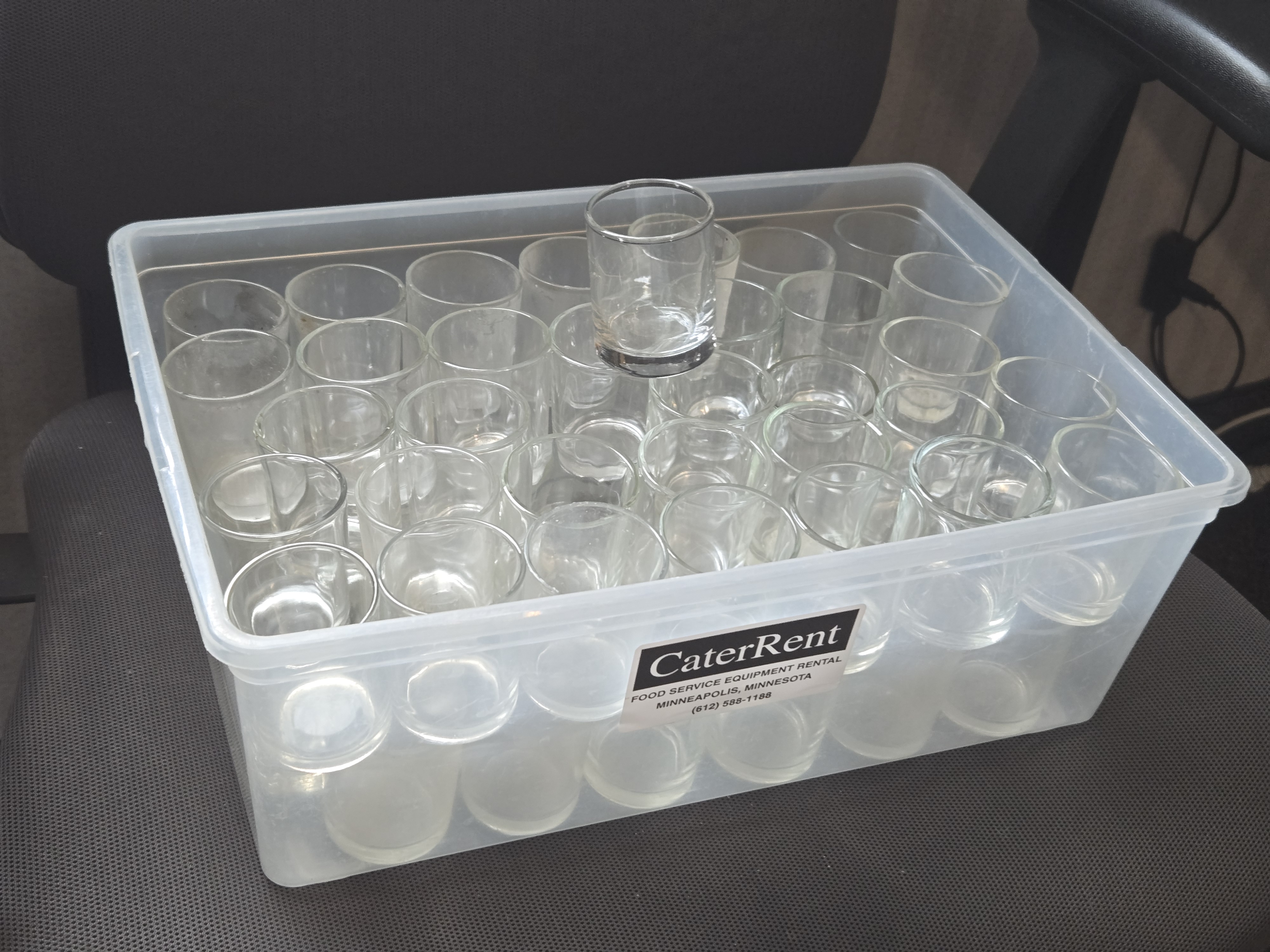 Libbey 3oz Jigger Glasses