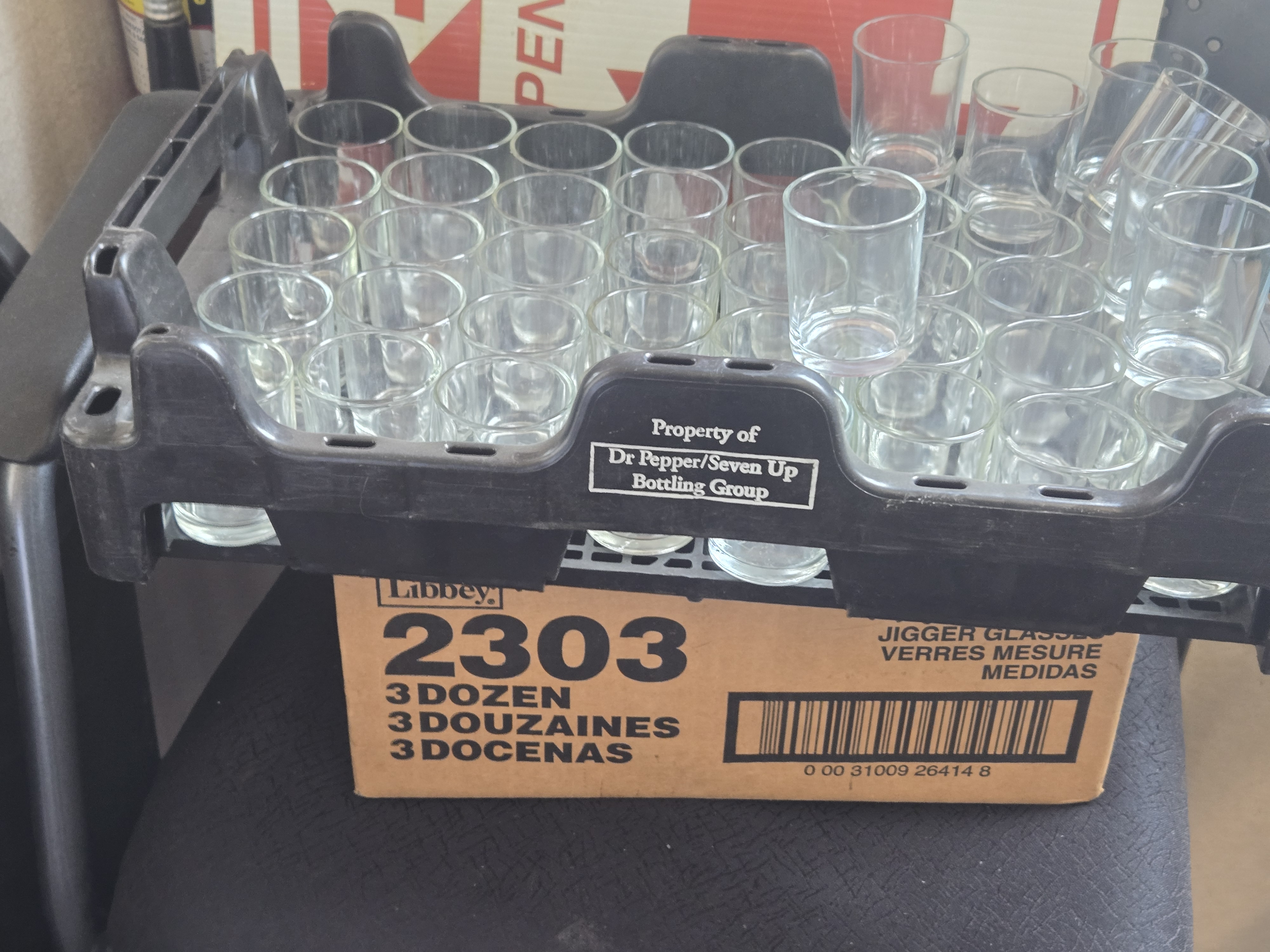 Libbey 3oz Jigger Glasses