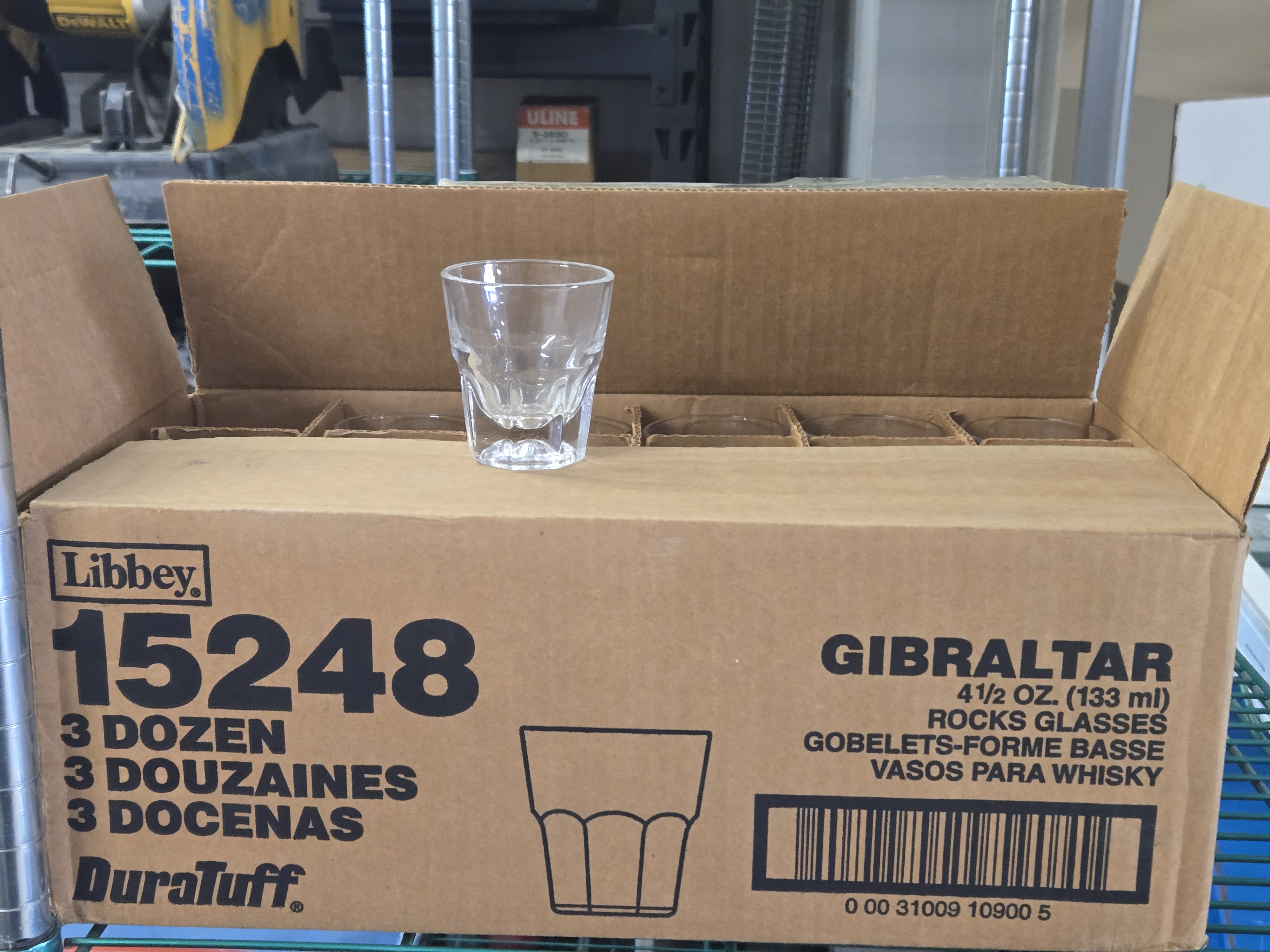 Libbey 4 12oz Rock Glasses