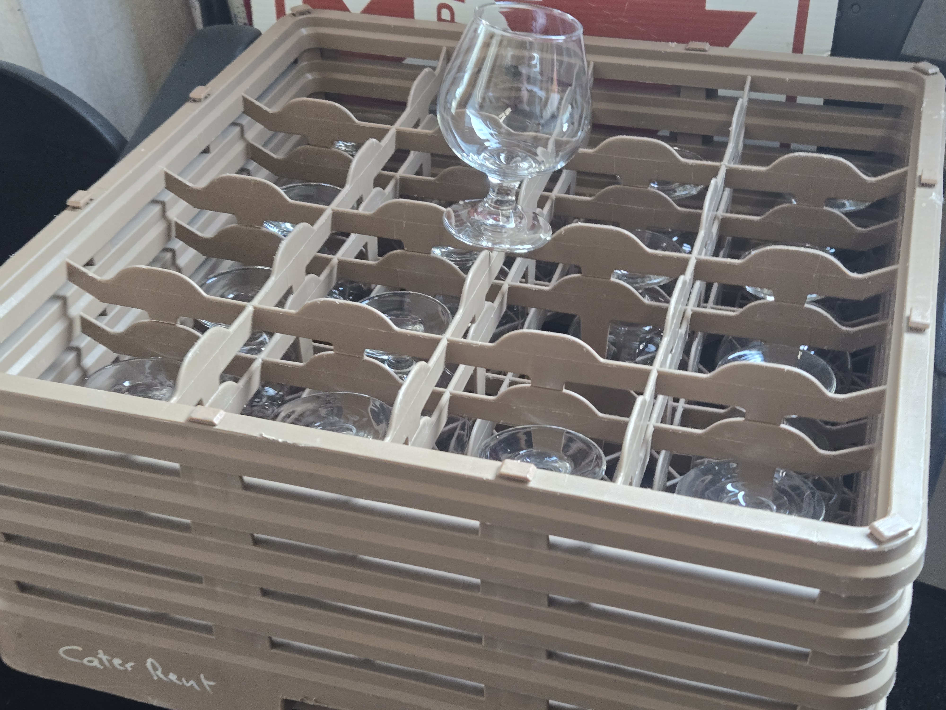 Brandy Snifters wTray