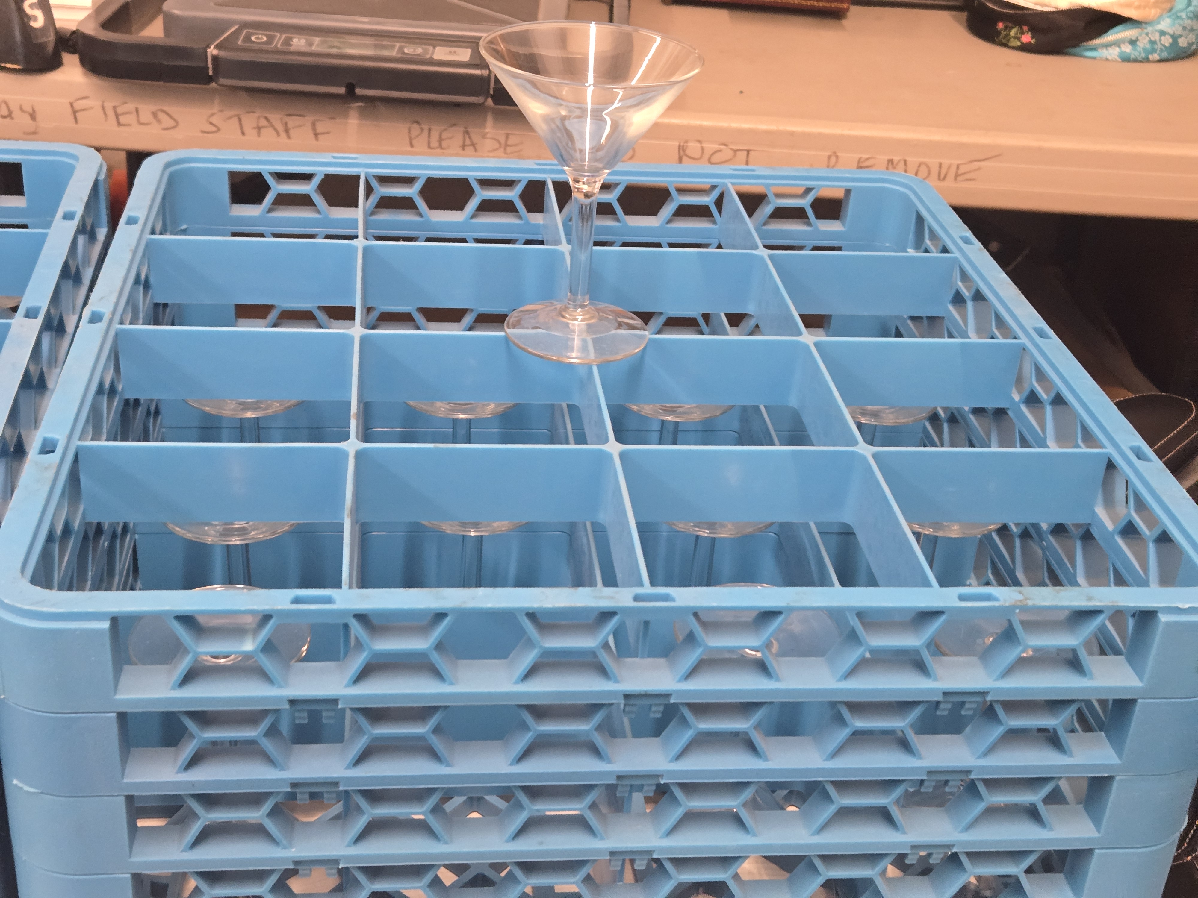 MartiniCocktail Glasses wTray