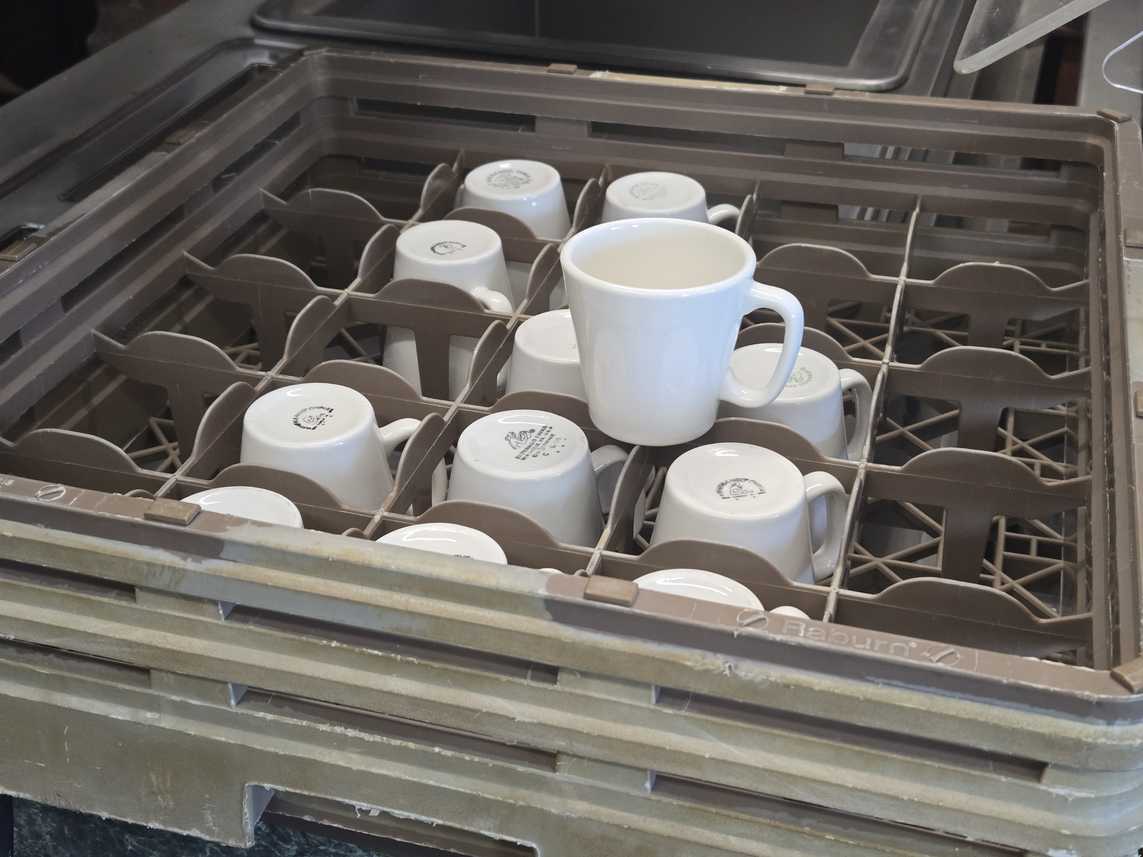 Coffee Mugs wTray