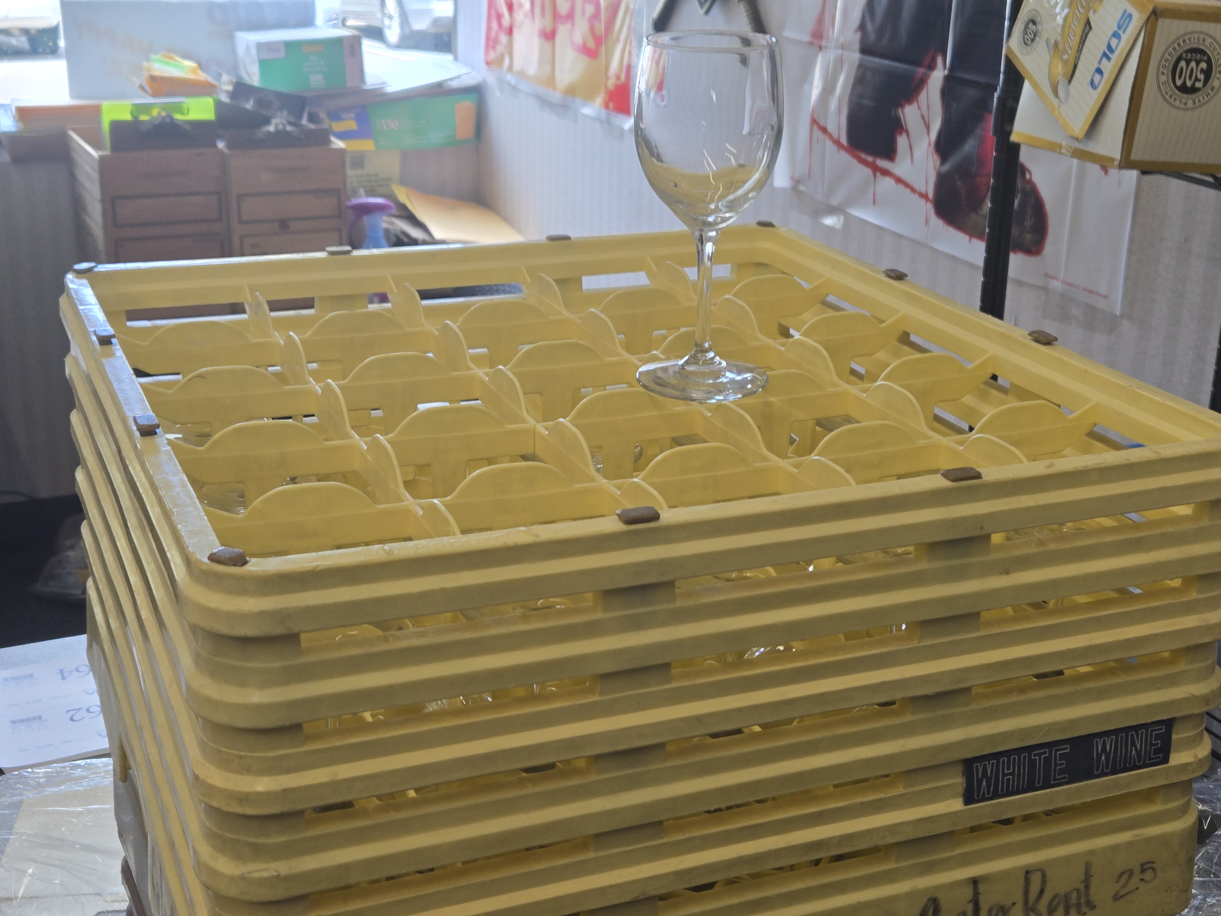 Wine Glasses wTray