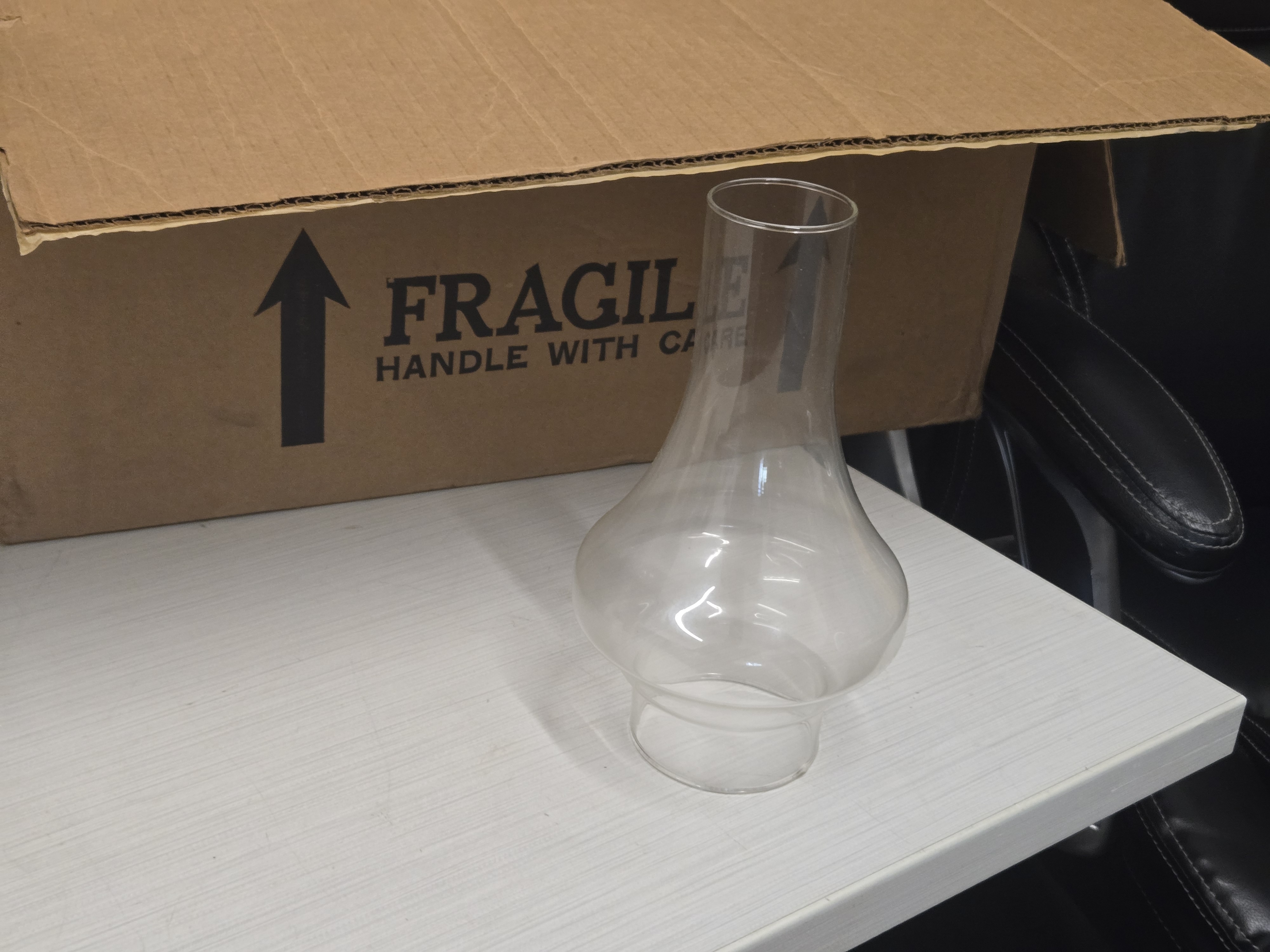 Glass Chimney Globes for Oil Lamps
