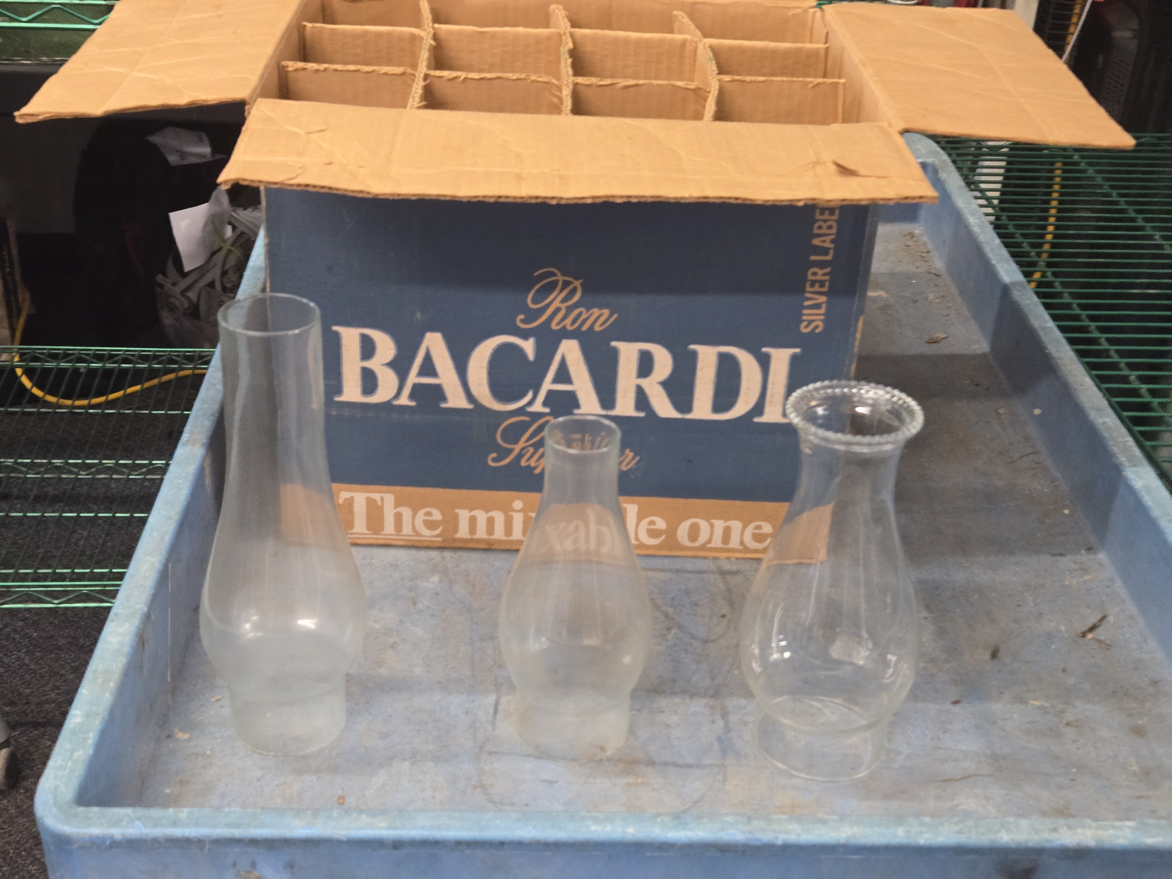 Various Styles Glass Chimneys for Oil Lamps