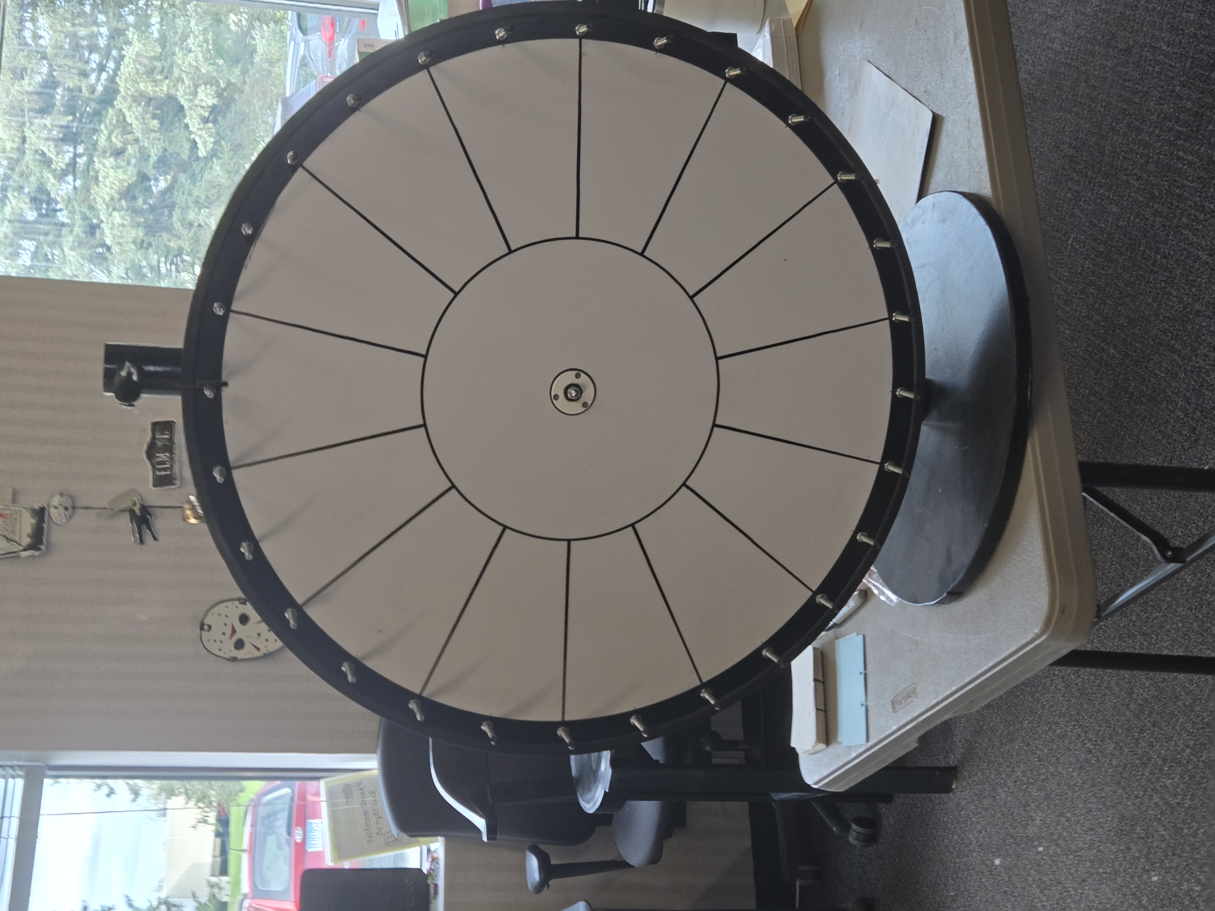 Table Top Dry Erase Prize Wheel