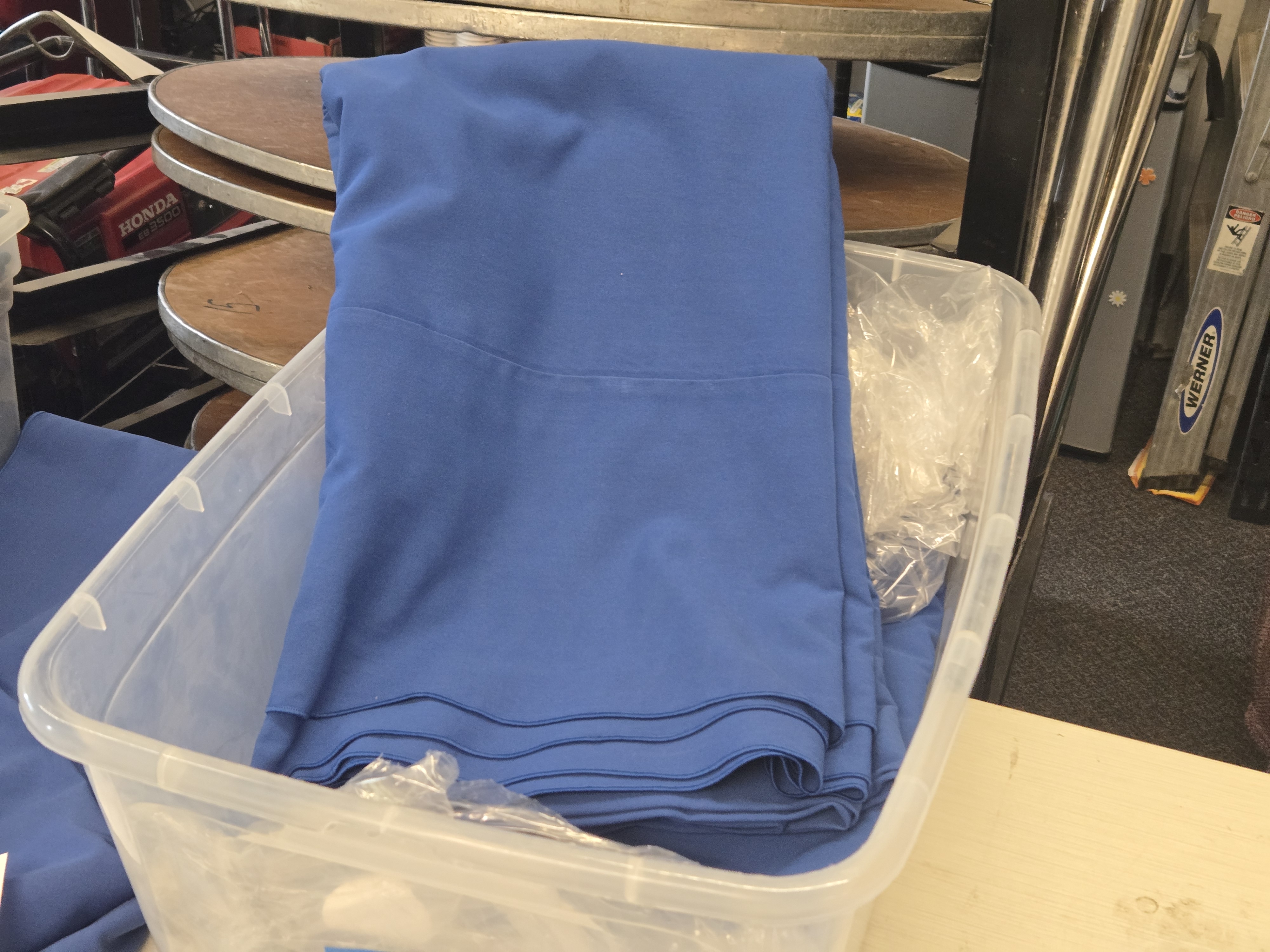 Royal Blue Table Clothes
