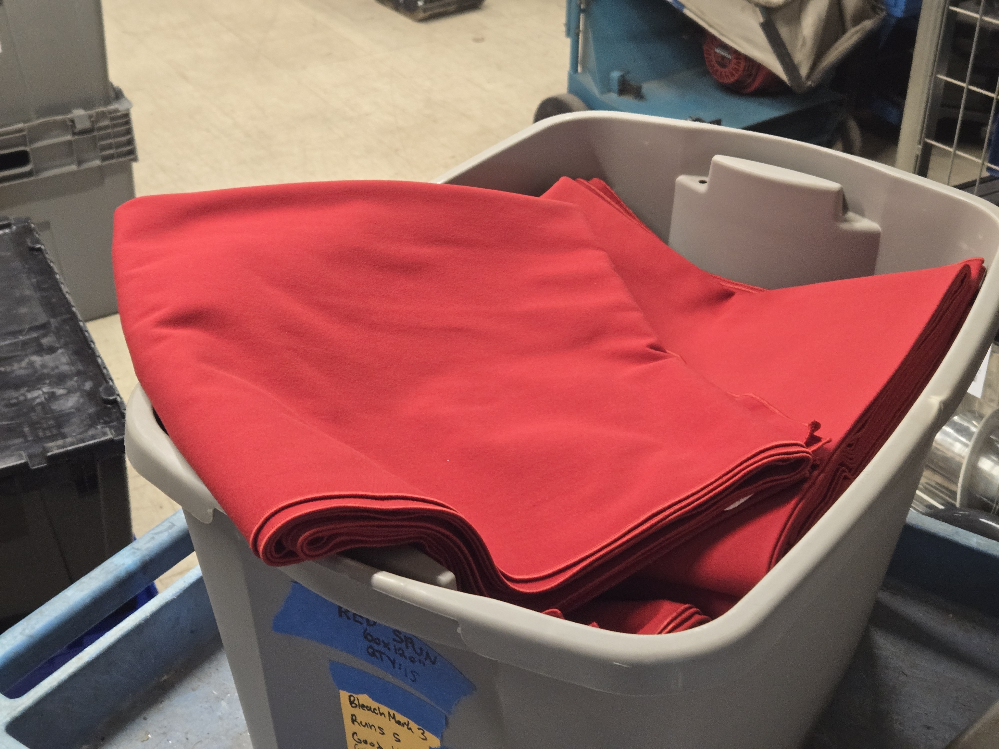 Red Table Clothes