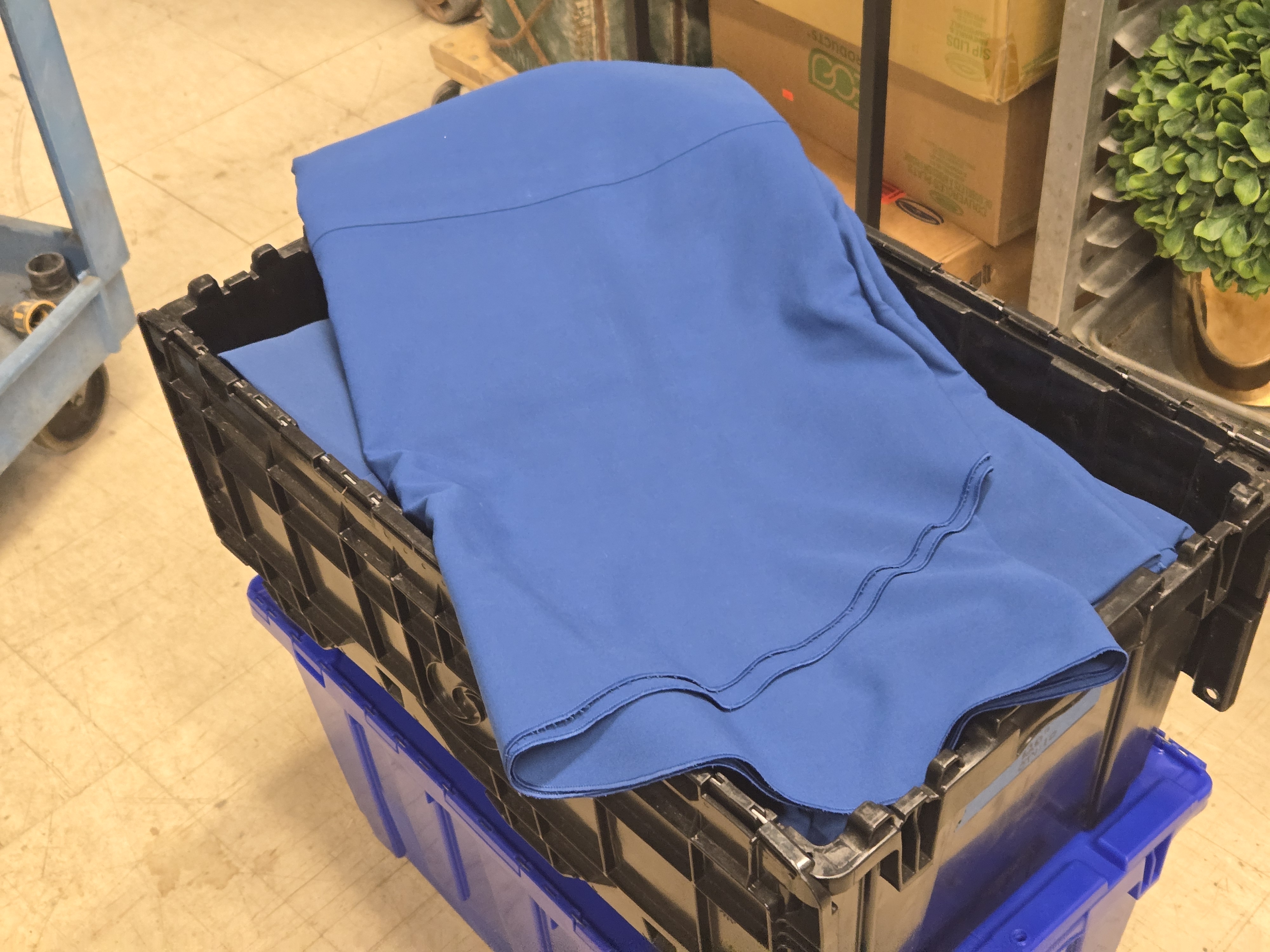 Roayl Blue Round Table Clothes