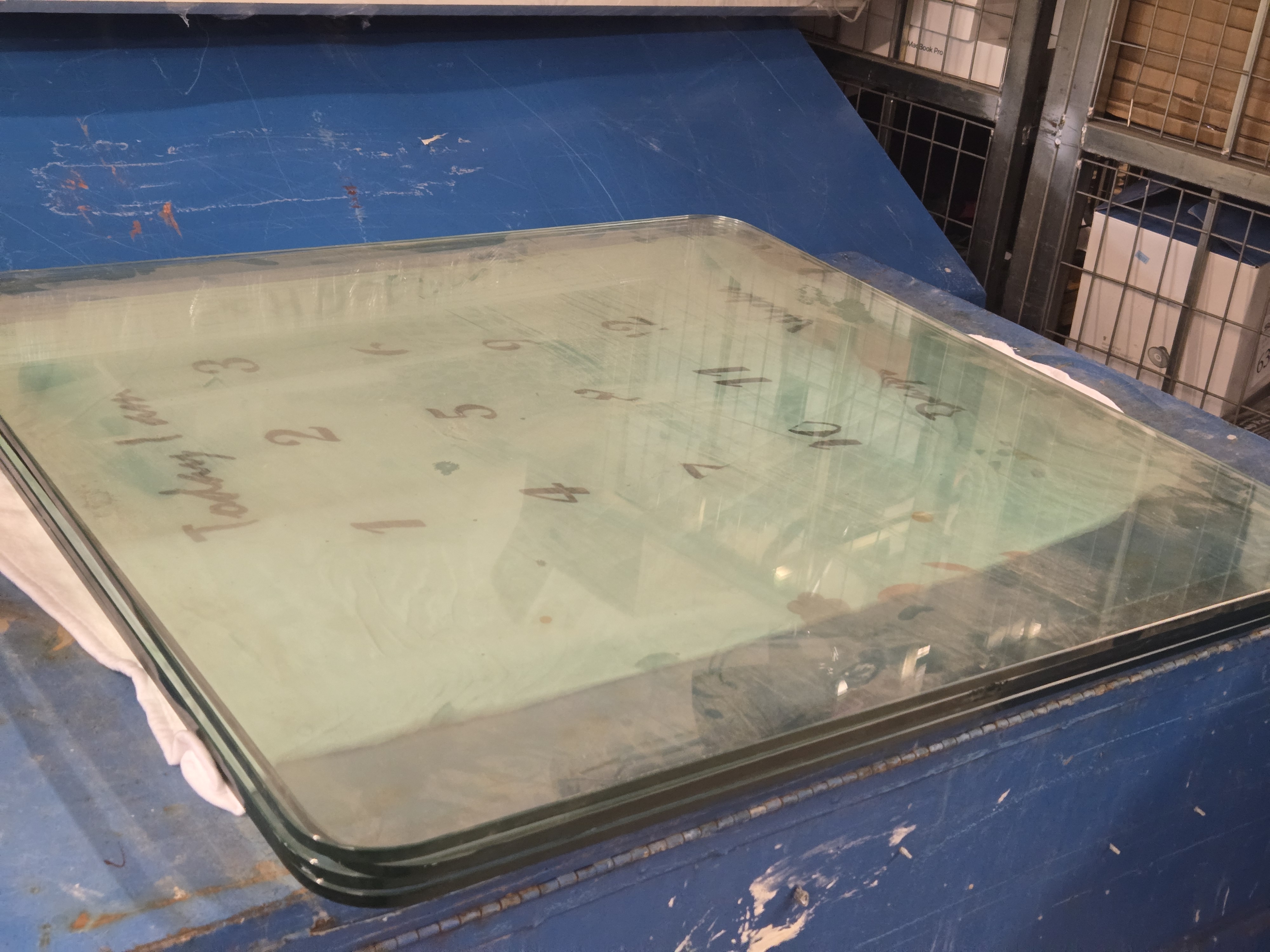 Square Glass Table Top