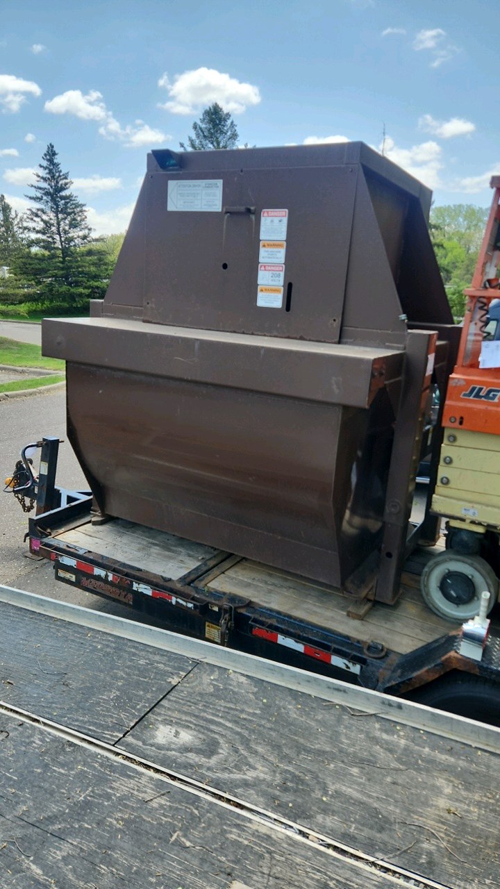 Marathon Vert-I-Pack Commercial Trash Compactor