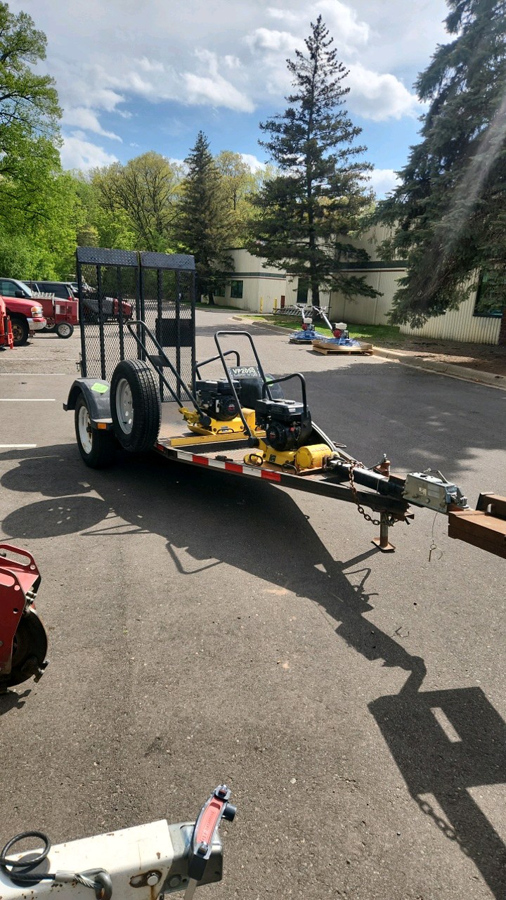 2014 Steelpoint Titan Single Axle Equipment Trailer