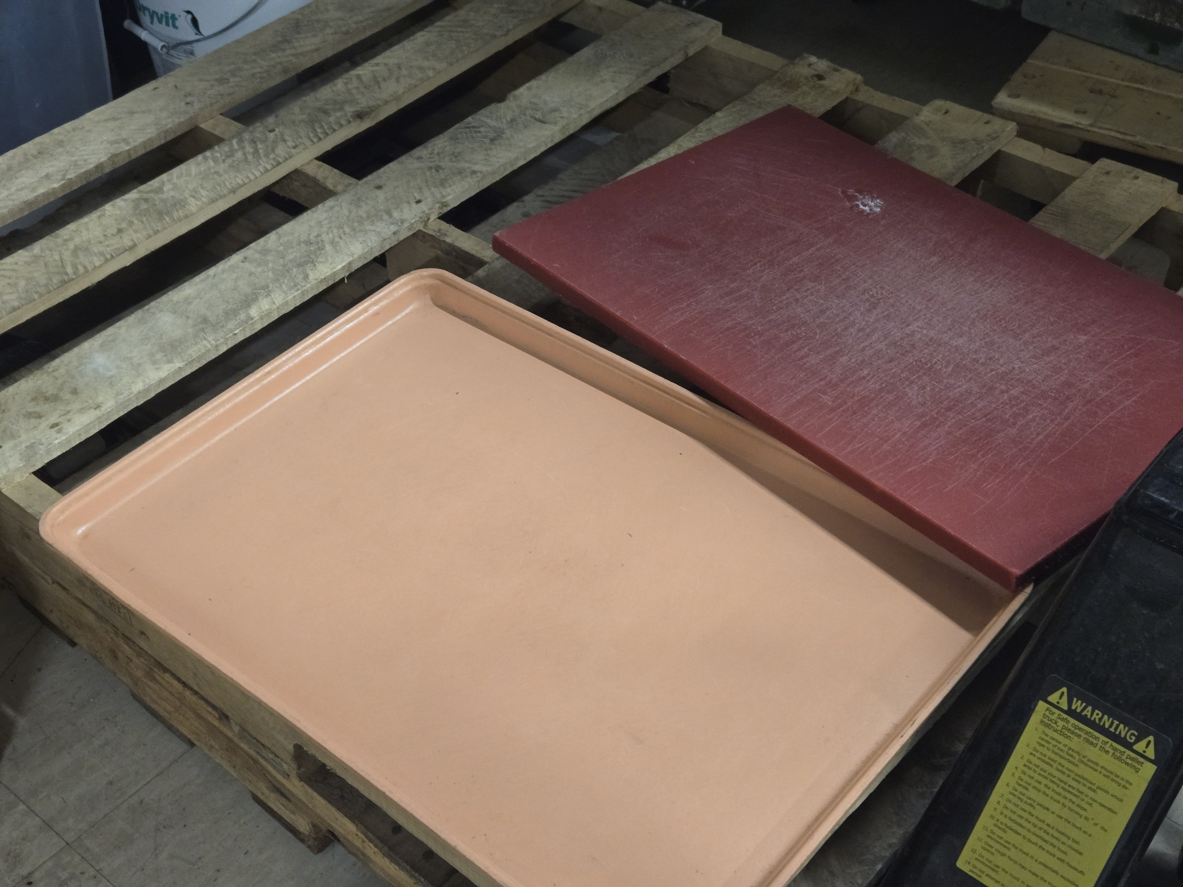 Cutting Board and Tray