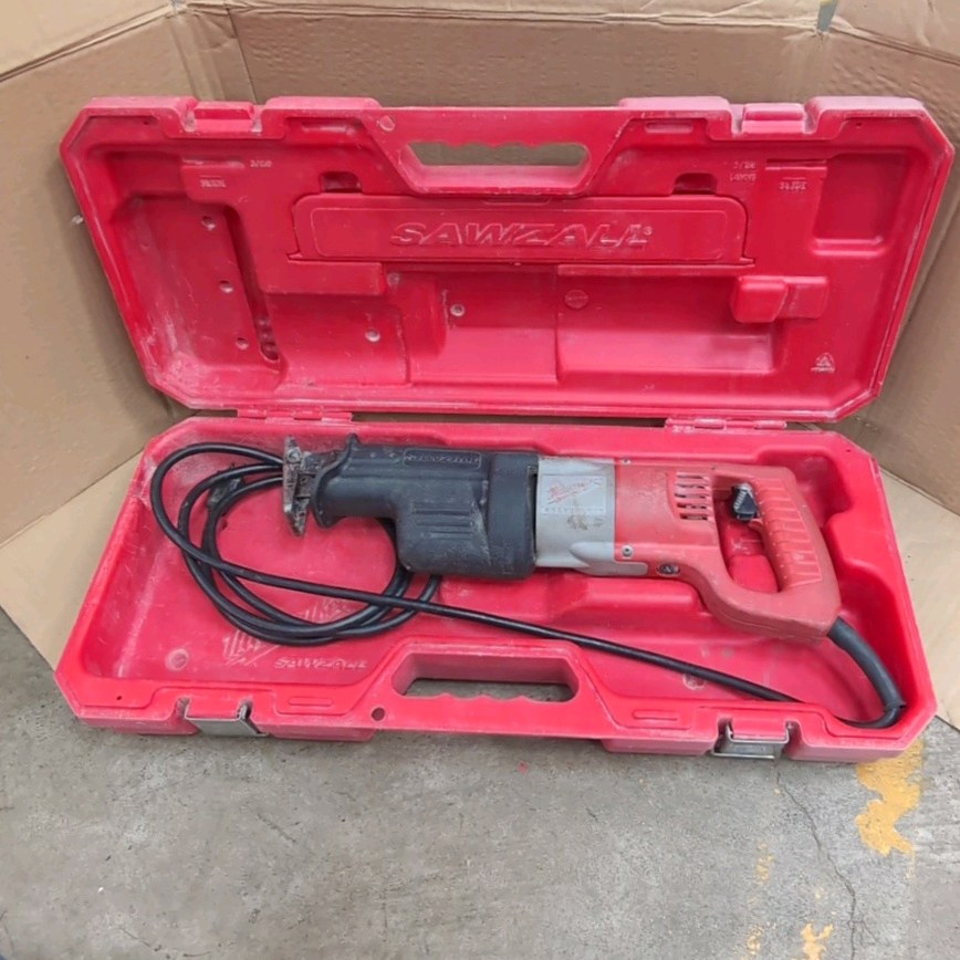 Milwaukee corded Sawzall reciprocating saw