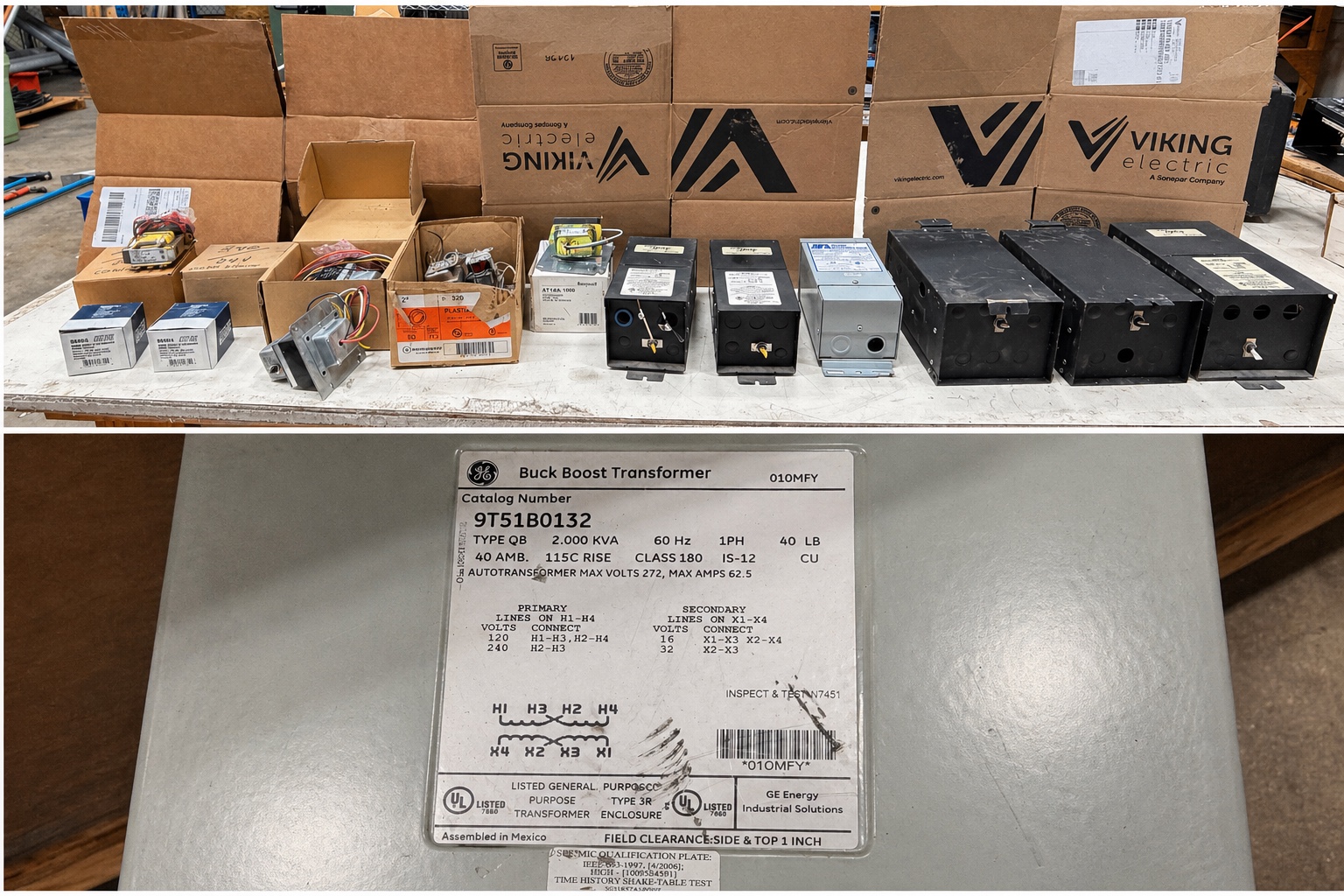 Lot of transformers & parts