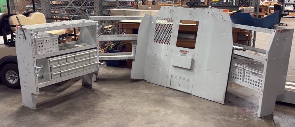 Weather Guard Commercial Shelving Van Package