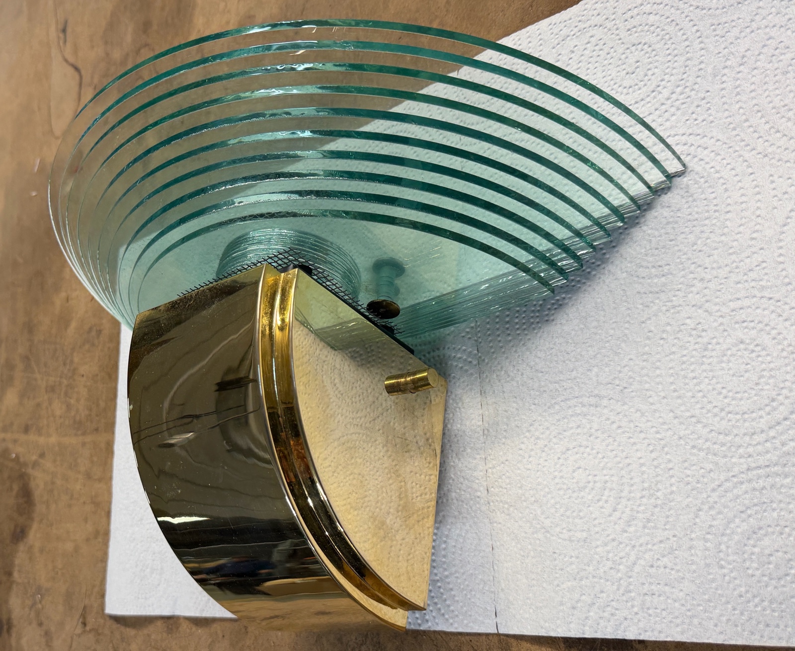 Vintage Scalini Art Deco architectural fixture