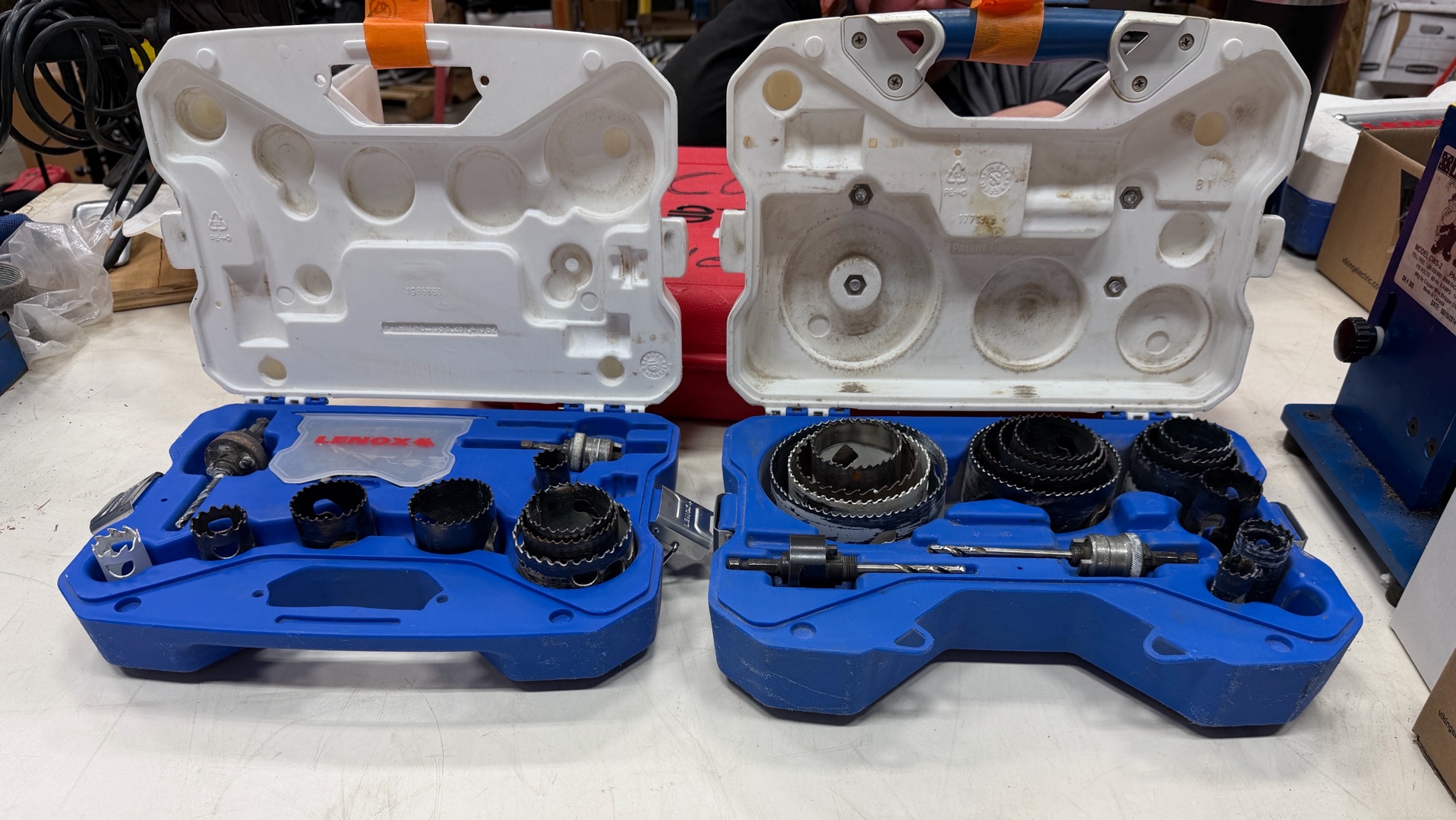 (2) Lenox Electricians Hole Saw kits