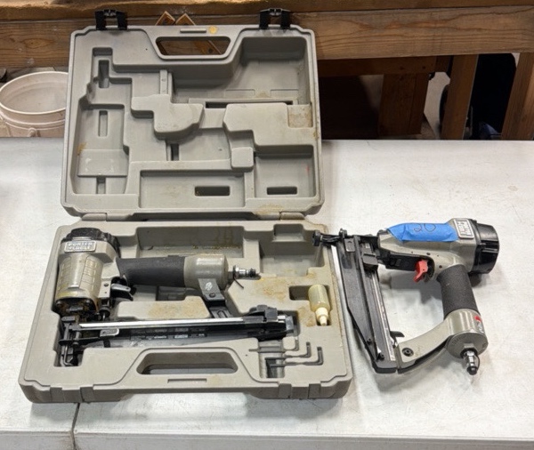 (2) Porter Cable nail guns