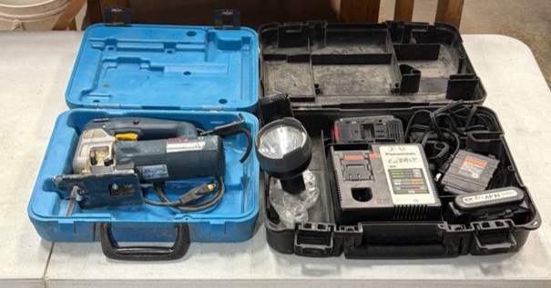 Bosch 1587VS Jigsaw Panasonic work lightflashlight  batteries