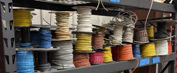 Spools of cablewire