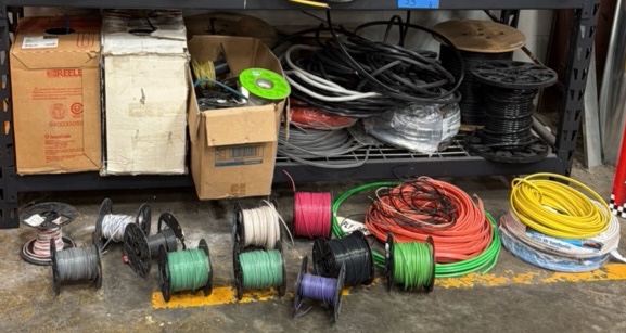 Spools of cablewire