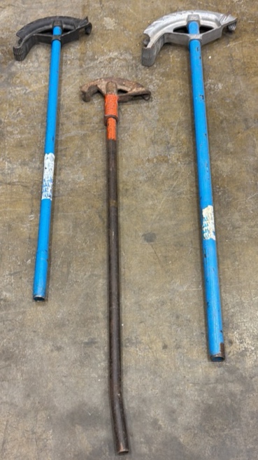 (3) Ideal  pipe benders.