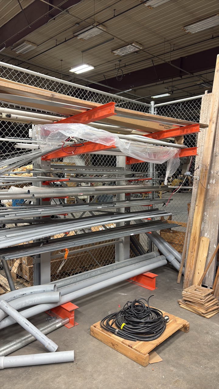 Pipe racking H 94 x L 65 x D 32 (racking only)