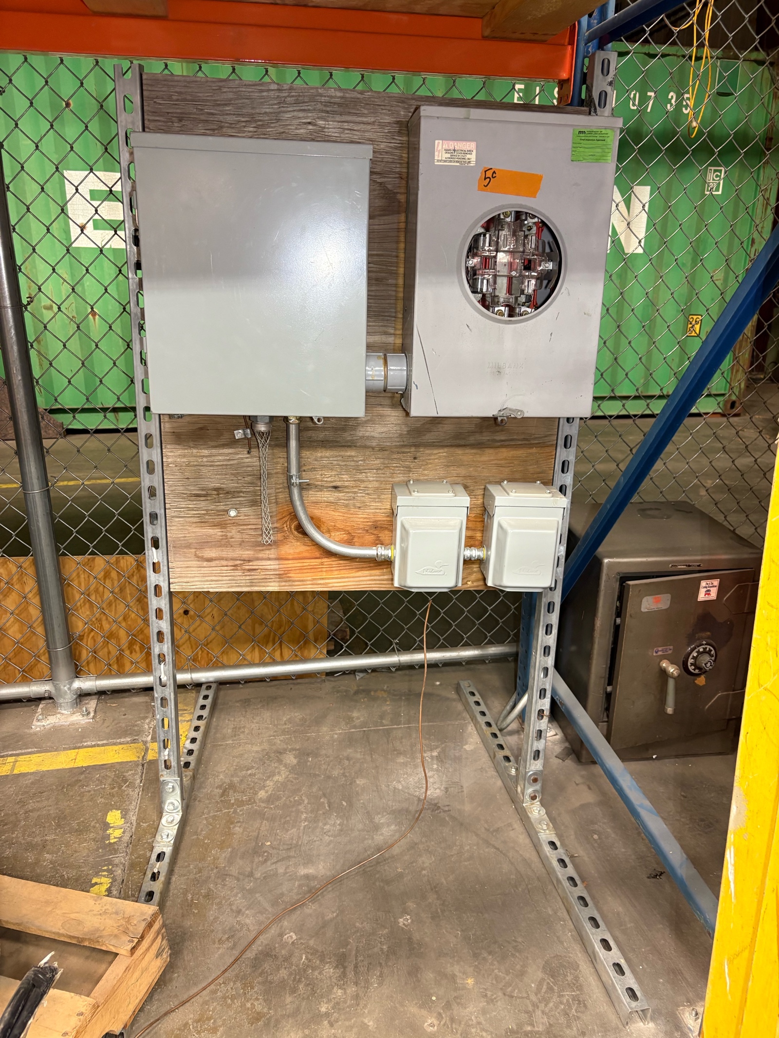 Temporary Jobsite electrical service Electrical Tpye 3R Enclosures