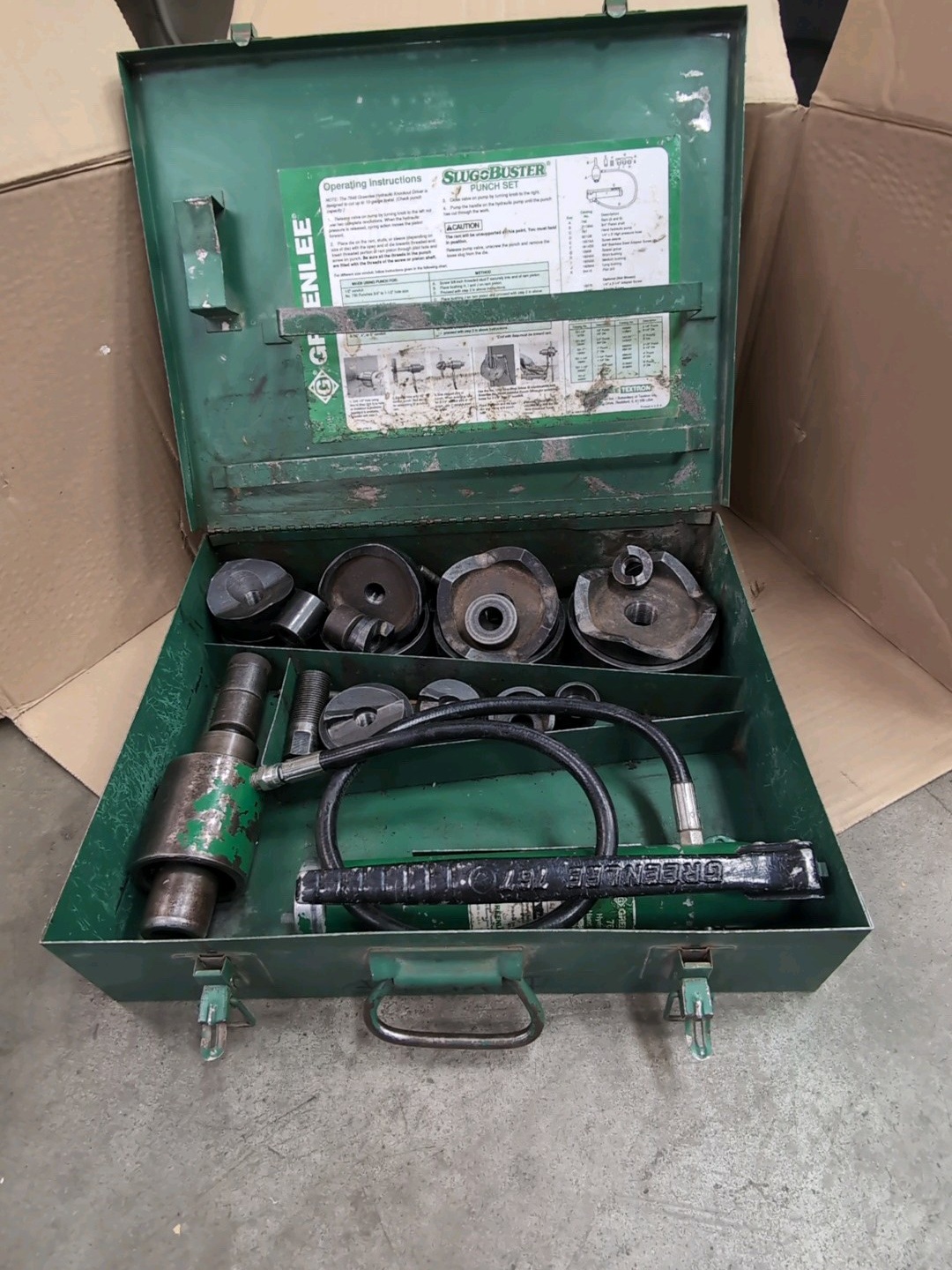 Greenlee Slug-Buster Knockout Punch Set