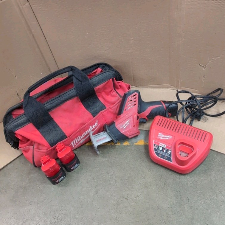 Milwaukee Hackzall Cordless Reciprocating Saw.