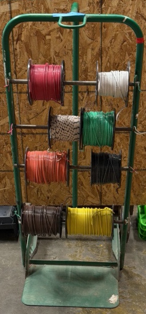 Dolly w wire coils
