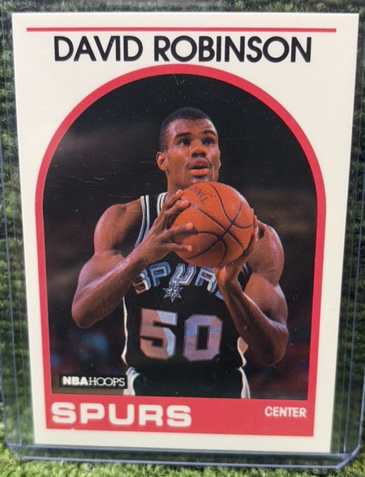 1989 NBA Hoops David Robinson RC Spurs Rookie
