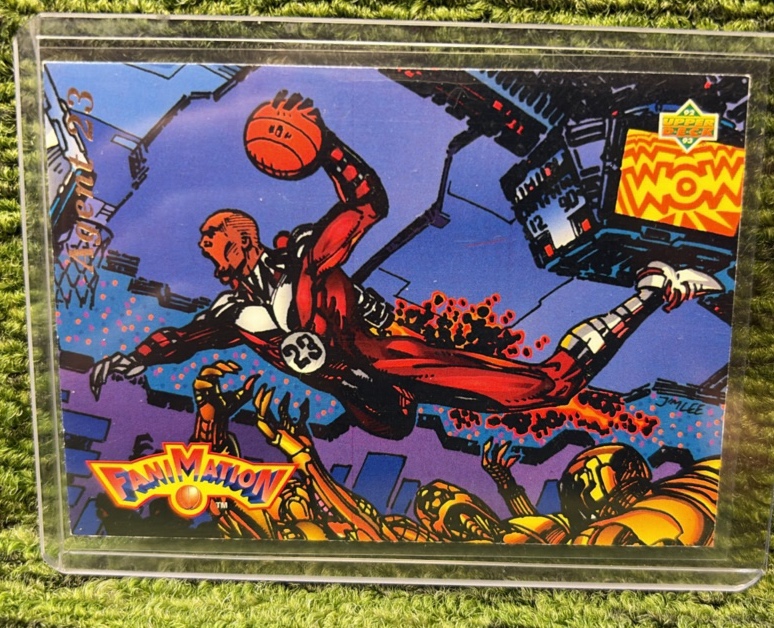 1992-93 Upper Deck Michael Jordan Agent 23 Fanimation #506 Chicago Bulls