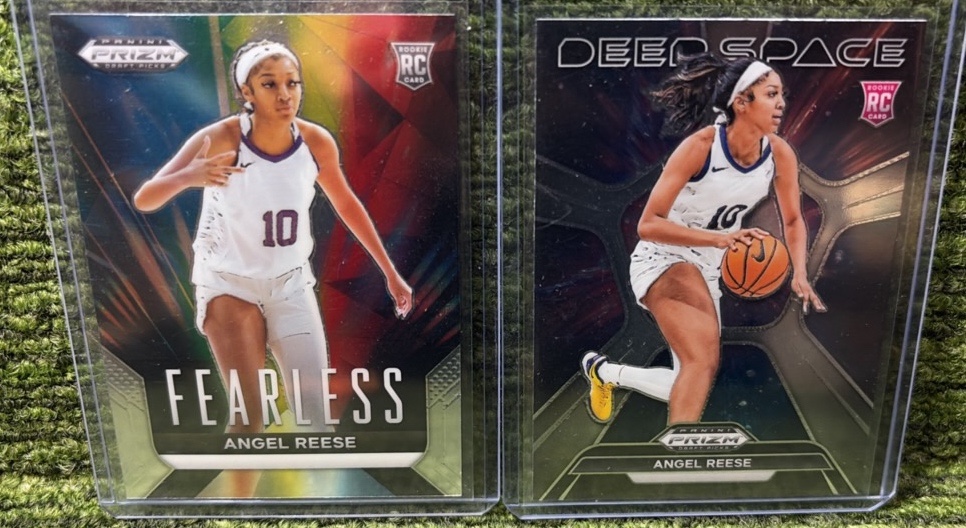 2024 Panini Prizm Draft Picks - Fearless Angel Reese #21 Silver Prizm (RC)