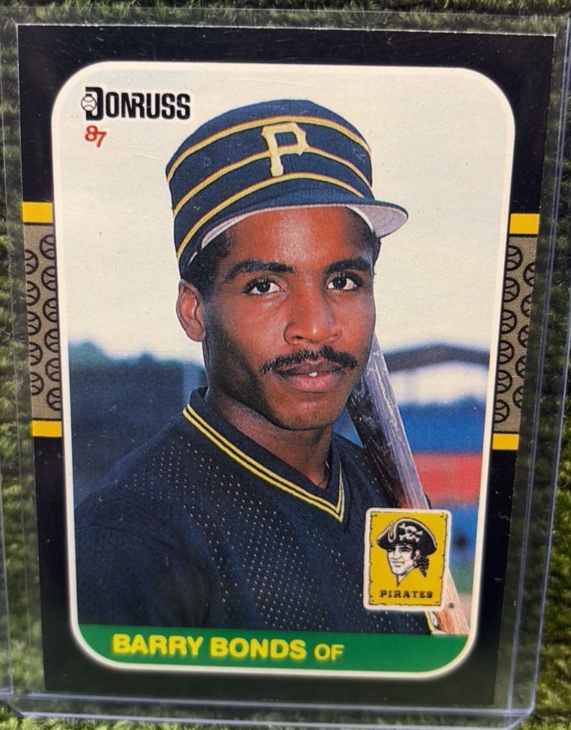 1987 Donruss Barry Bonds Pittsburgh Pirates Rookie Card #361