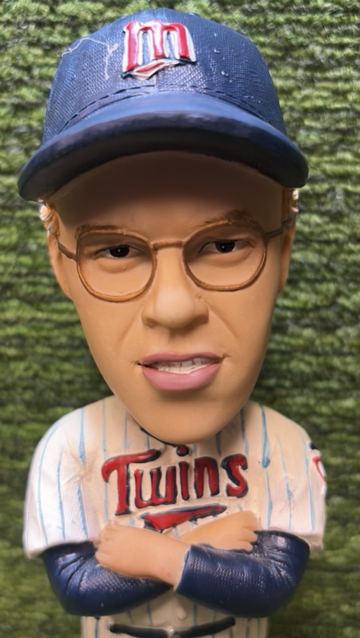 Tom Kelly Minnesota Twins 1987 World Series Head Coach BOBBLE HEAD 