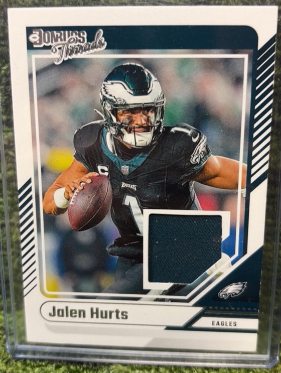 2024 Panini Donruss - Donruss Threads Jalen Hurts #DTH-JHU Philadelphia Eagles