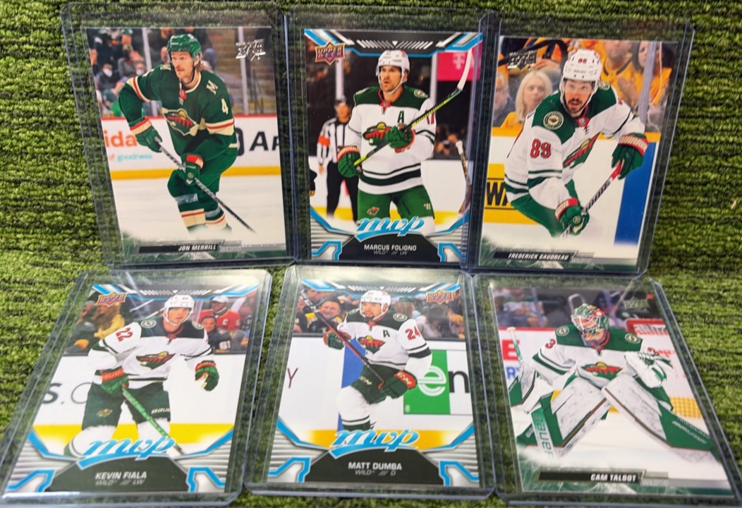 Upper Deck Wild Hockey Lot MINNESOTA WILD HOCKEY -MIXED