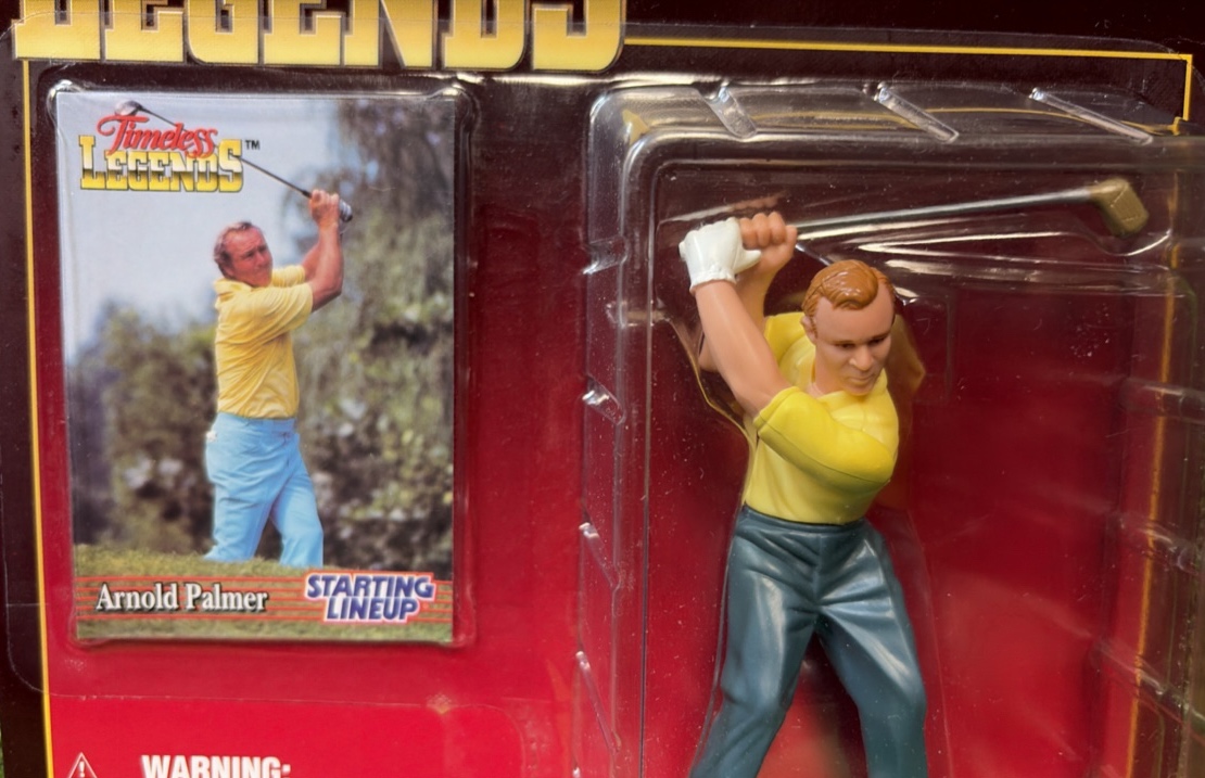 1995 Arnold Palmer Timeless Legends Starting Lineup Figure & Card
