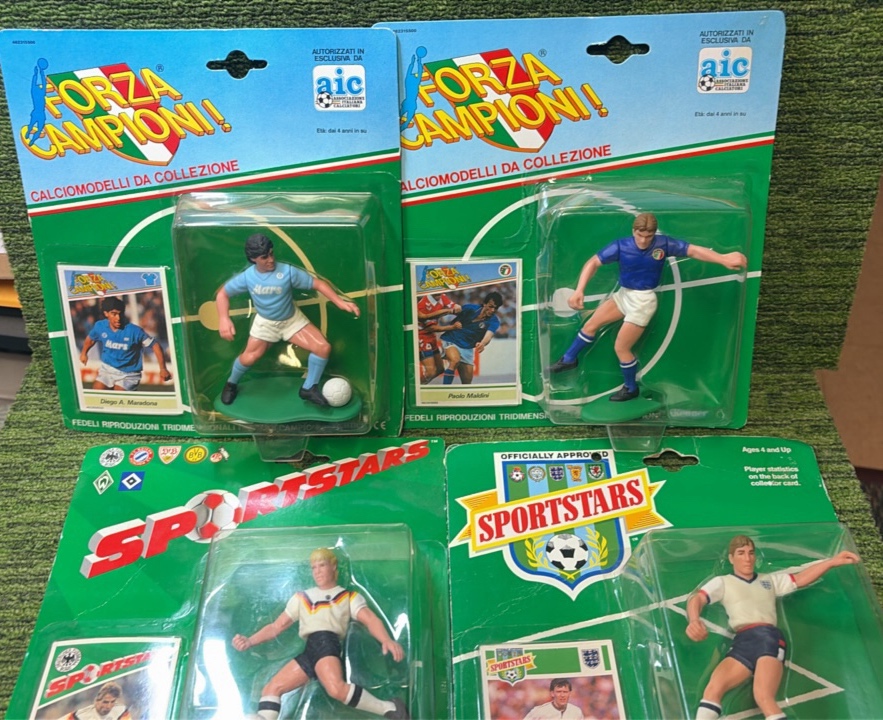 1989 Forza Campion  Action Figures Lot of 4 total SportsStars 