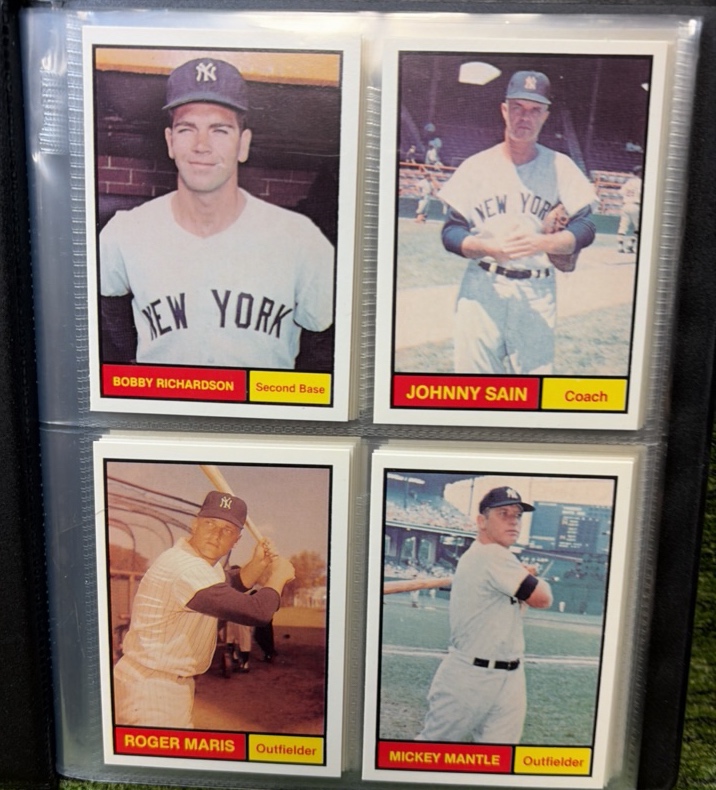 1982 Renata Galasso 1961 World Champions NY Yankees LOT in Binder