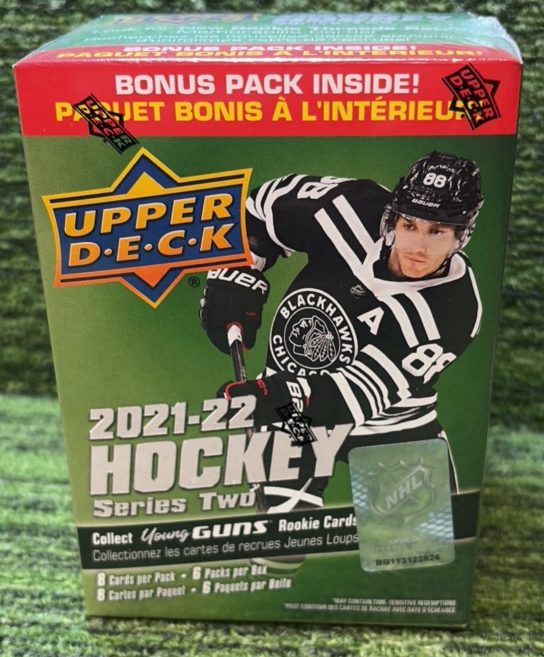202122 Upper Deck Series 2 Hockey Factory Sealed Blaster Box-YOUNG GUN RC