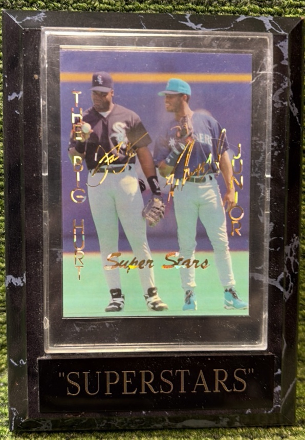 1994 SUPER STARS FOIL #164 BIG HURT GRIFFEY JRTHOMAS 10,000 MINT FO7125