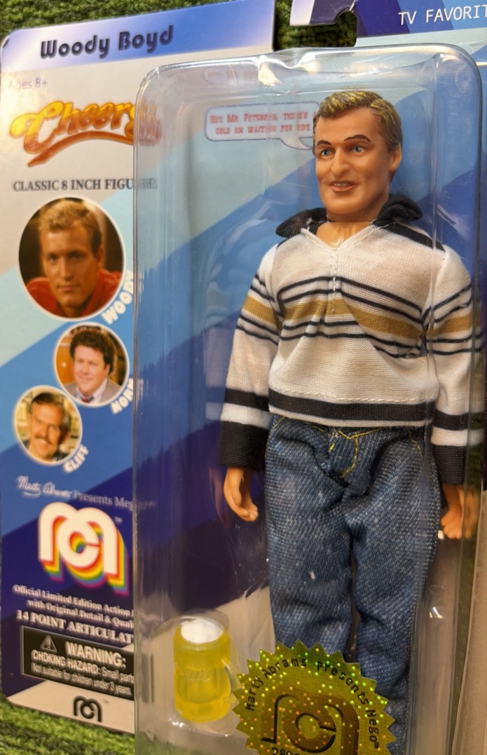 Mego Cheers Woody Boyd 8 Action Figure New 997310000 2018 NBC