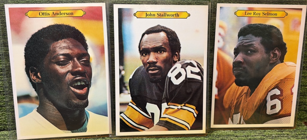 1980 Topps GIANT FOOTBALL PHOTO Card 5X7 John Stallworth 14 Pittsburgh Steelers